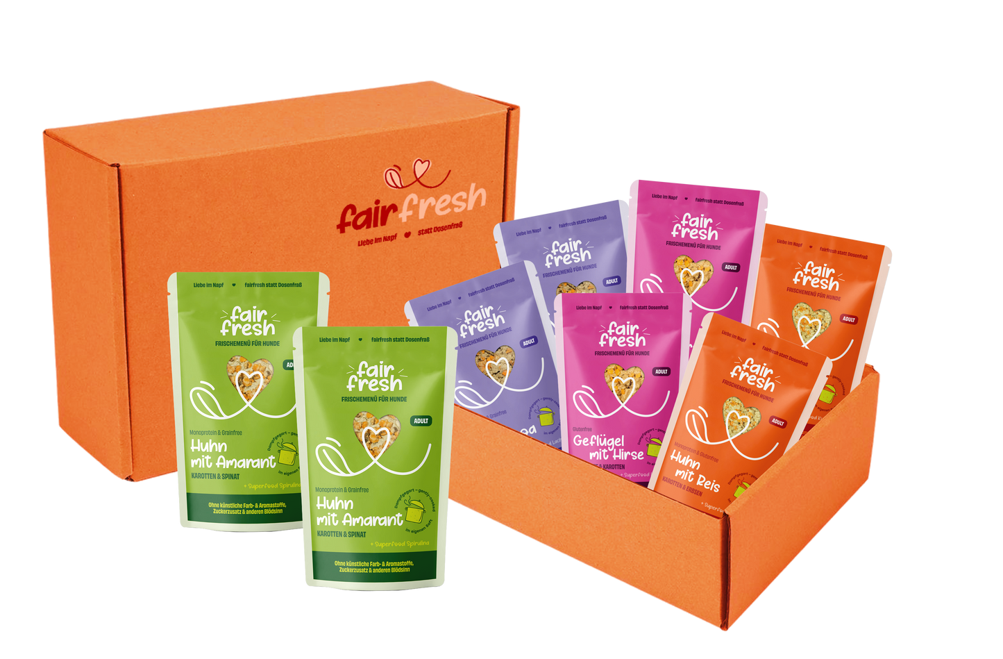 Probierpaket Komplettmenü 8 Portionen