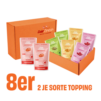 Probierpaket Toppings 8 Portionen