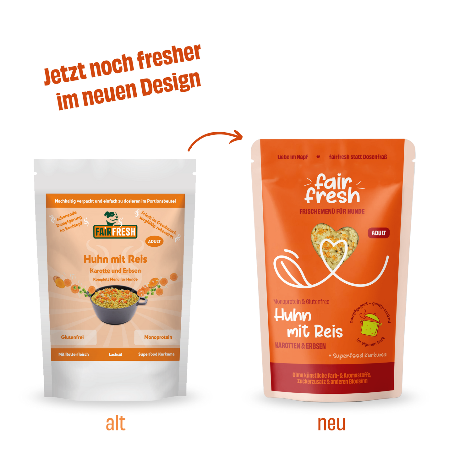 Feine FAiRwöhnung Huhn mit Reis (feines Paté in eigenem Sud)