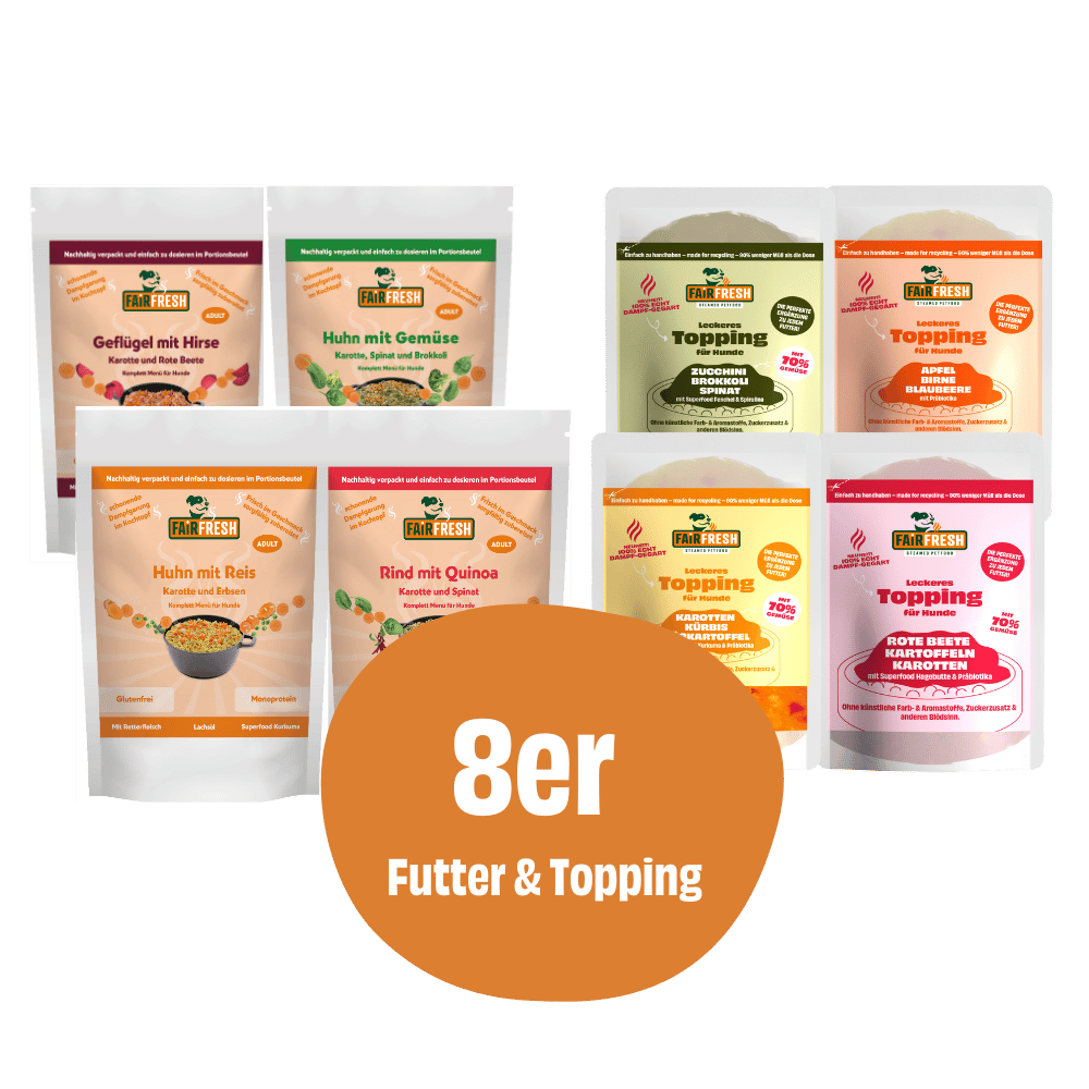 Probierpaket Nassfutter + Toppings
